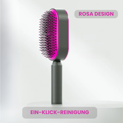 EasyBrush | Selbstreinigende 3D Haarbürste