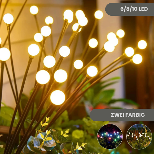 LumiBugs - Solar LED Lichter Glühwürmchen