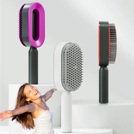 EasyBrush | Selbstreinigende 3D Haarbürste