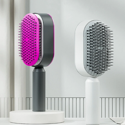 EasyBrush | Selbstreinigende 3D Haarbürste